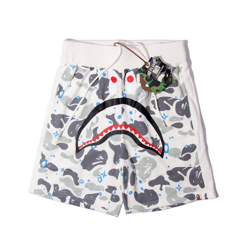 Bape Shark Camouflage Shorts