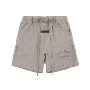 ESSENTIALS casual style grey shorts