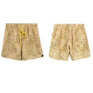 RHUDE Snake Print Casual Shorts