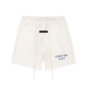 ESSENTIALS minimalist style white shorts