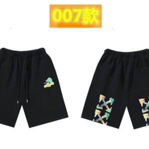 Off-White Style 007 Graffiti Shorts