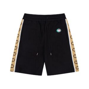 Gucci classic style black shorts
