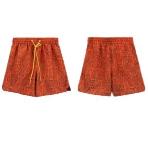 RHUDE Snake Pattern Retro Shorts
