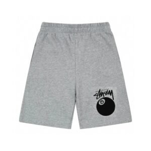 Stussy No. 8 Ball Grey Shorts