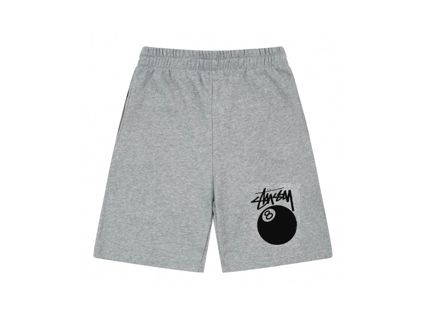 Stussy No. 8 Ball Grey Shorts