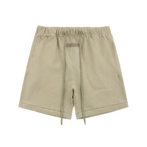 ESSENTIALS Basic Khaki Shorts