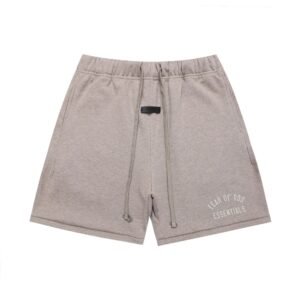 ESSENTIALS Casual Light Grey Shorts