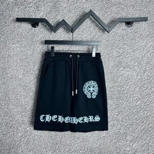 Chrome Hearts Streetwear Style Black Shorts