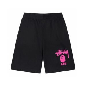 Stussy trendy black shorts