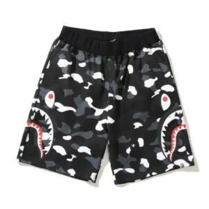 Bape Shark Camouflage Shorts