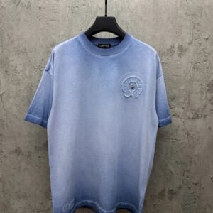 Chrome Hearts Gradient Style Blue T-shirt