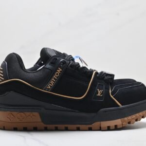 Louis Vuitton vintage black and brown sports shoes