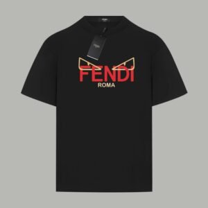 Fendi Devil Style Black T-shirt