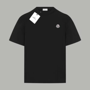 Moncler classic simple black T-shirt