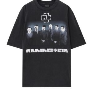 Balenciaga Rock Style Black T-shirt