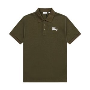 Burberry's retro-style polo shirt with the knight logo