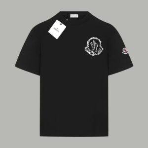 Moncler classic black T-shirt