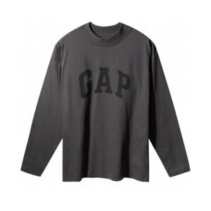 GAP Kanye Co-branded Dark Grey T-shirt