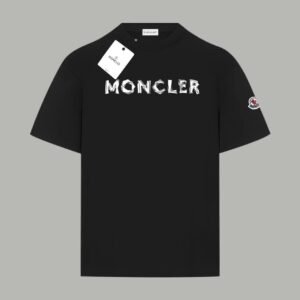 Moncler trendy and cool style black T-shirt
