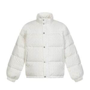 Chrome Hearts Retro Style White Cotton Coat
