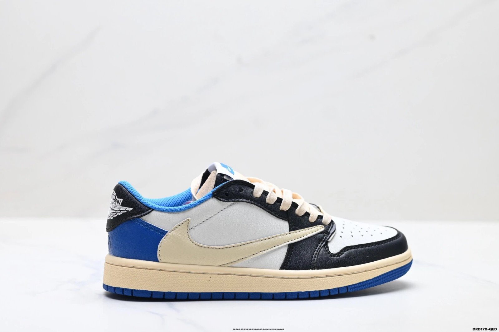 Nike Dunk Trendy Blue and White Shoes