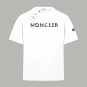 Moncler Simple and Fashionable White T-shirt