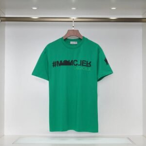 Moncler Grenoble Trendy Green Short-sleeve T-shirt
