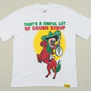 Awful Lot Mexican Skull Print Street Style White T-shirt