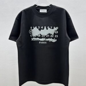 Maison Margiela Digital High Street Black T-shirt