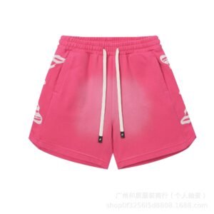 Godspeed Printed High Street Style Pink Shorts