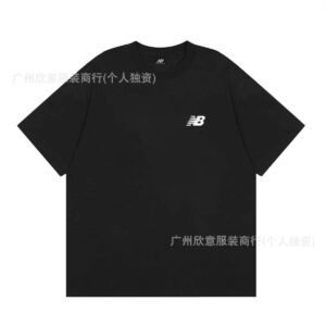 New Balance Minimalist Casual Black Short-sleeve T-shirt