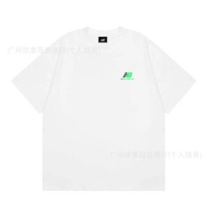 New Balance Casual Series Minimalist Style White T-Shirt