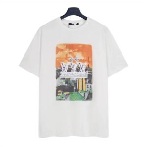Louis Vuitton City Print Trendy & Cool White T-Shirt