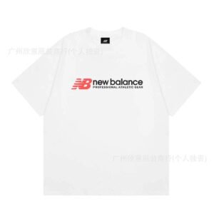 New Balance Sports Casual Style White Short-sleeve T-shirt