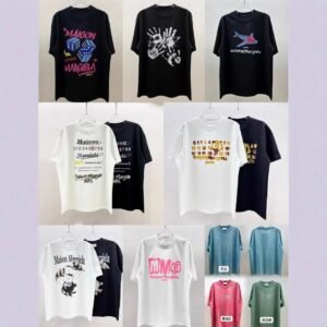 Maison Margiela MM6 Street Style Multi-color T-Shirt