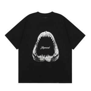 Represent Shark Jaw High Street Black Short Sleeve T-Shirt