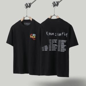 Travis Scott Tour Street Style Black T-Shirt