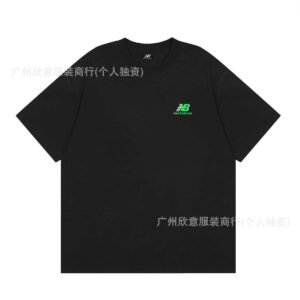 New Balance Casual Trendy Black Short Sleeve T-shirt