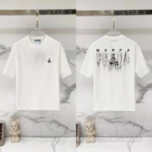 Prada MARFA Streetwear Style White Short-Sleeve T-Shirt