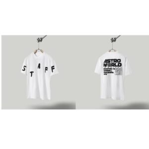 Travis Scott AstroWorld Street Style White T-Shirt