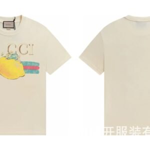 Gucci Vintage-style Off-white Lemon Print T-Shirt