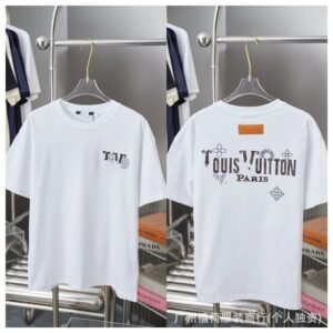Louis Vuitton Monogram Vintage Style White T-Shirt