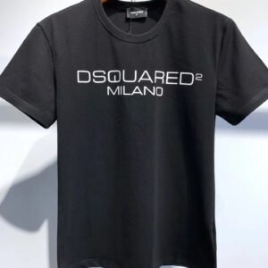 DSQUARED2 Milan Minimalist Style Black T-Shirt