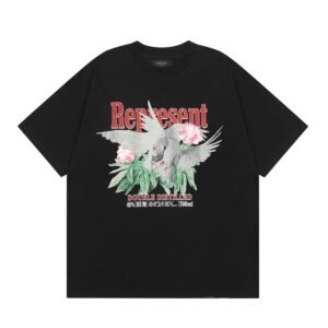 Represent Vintage-style Black Peace Dove T-Shirt