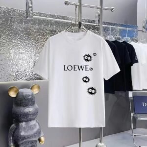 LOEWE Elf Co-branded Trendy Style White T-Shirt