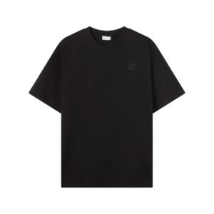 Dior Classic Collection Minimalist Style Black T-Shirt