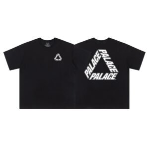 Palace Classic Triangular Street Style Black T-Shirt