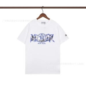 Moncler Casual Printed White Short-sleeve T-shirt