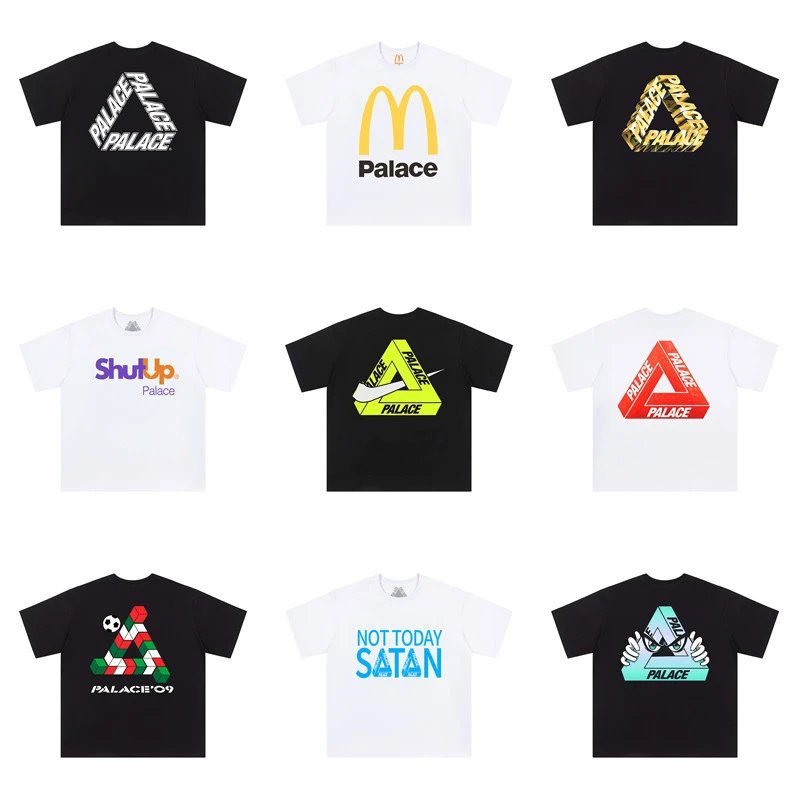Palace Triangle Series Street Style Multicolor T-shirt