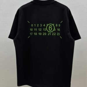Maison Margiela MM6 Street Style Black T-Shirt